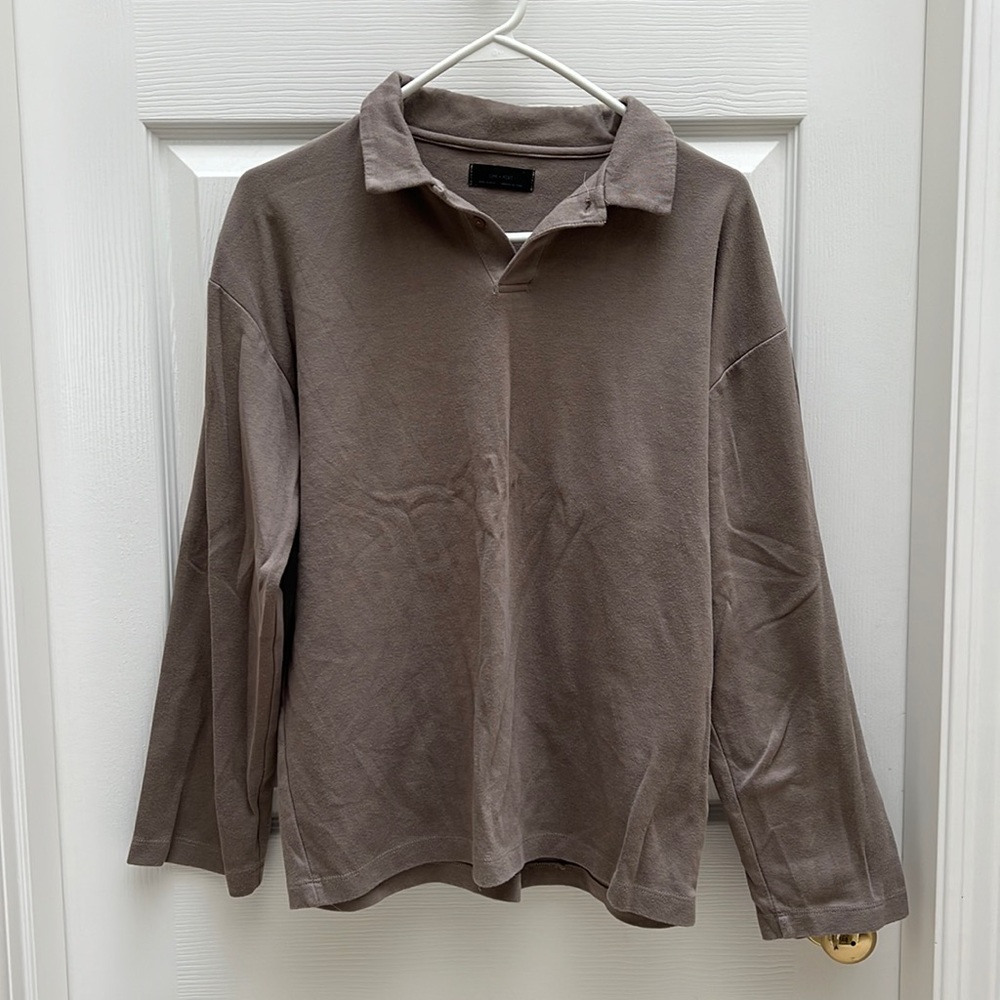 Soft brown long sleeve